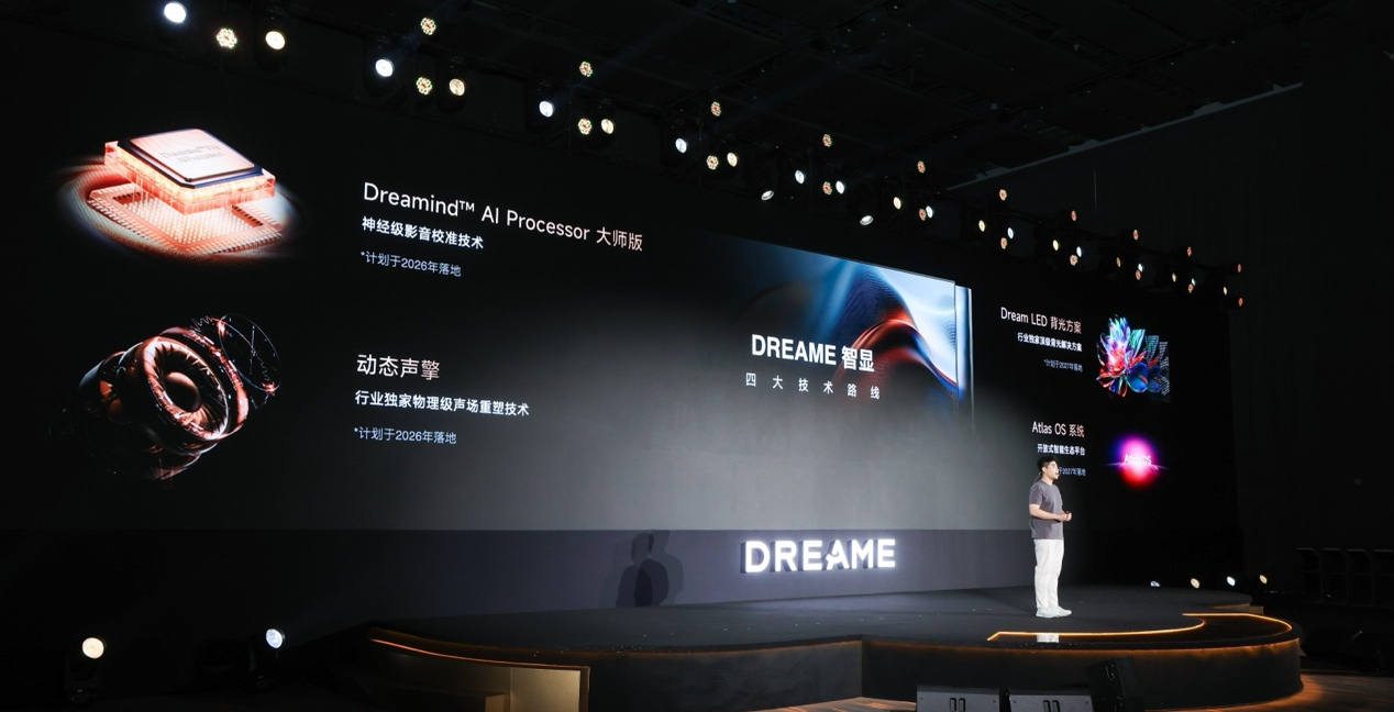 无开机广告+Aura Mini LED 追觅电视首次亮相就放大招！